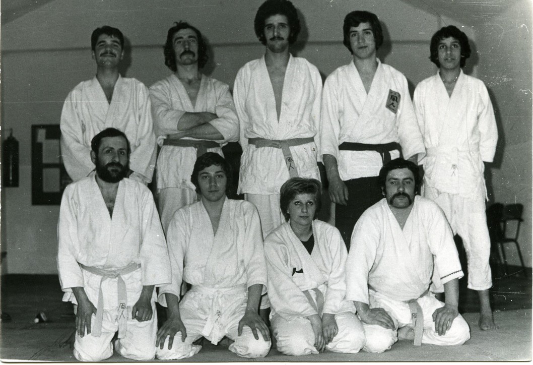 Foto di gruppo degli allievi della Waza Do